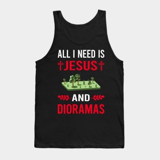 I Need Jesus And Diorama Dioramas Tank Top